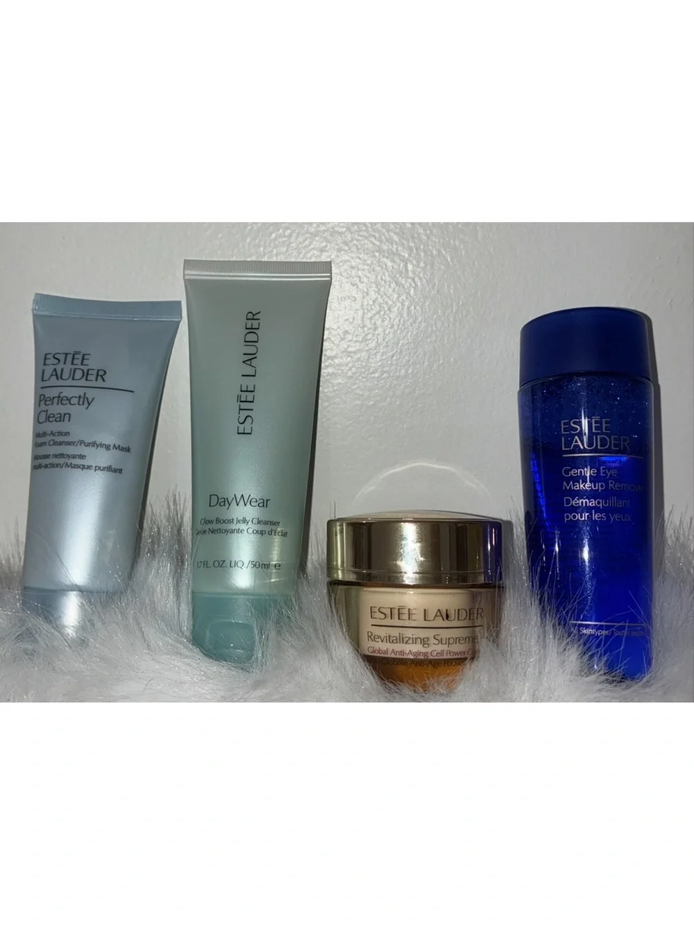 Estee Lauder Set of 4 - Cleanser, Makeup Remover & Creme